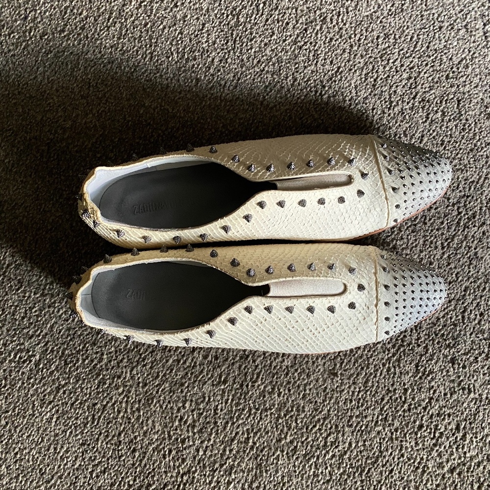 Vintage Zadig and Voltaire Snakeskin Flat